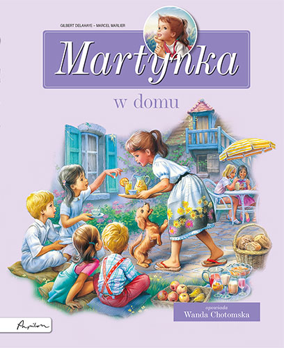 Okładka książki Martynka w domu. Zbiór opowiadań