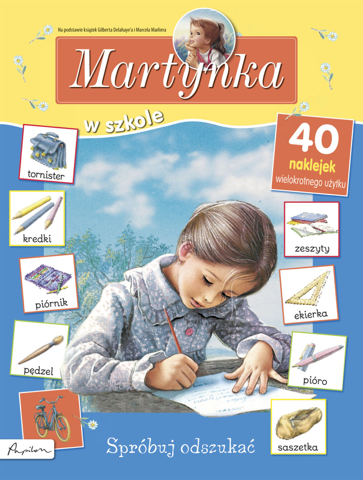 Okładka książki Martynka. Spróbuj odszukać. W szkole