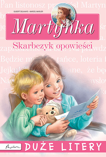Okładka książki Martynka. Skarbczyk opowieści. Duże litery