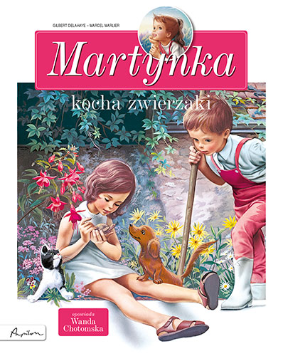 Okładka książki Martynka kocha zwierzaki