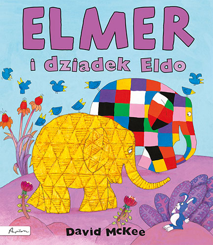 Okładka książki Elmer i dziadek Eldo