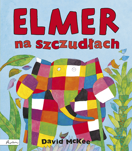 Okładka książki Elmer na szczudłach