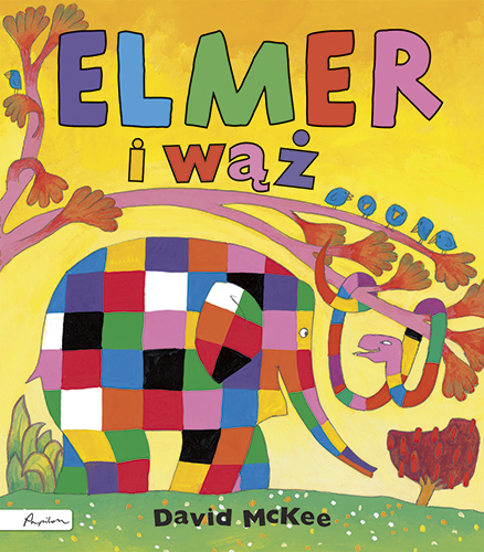 Okładka książki Elmer i wąż