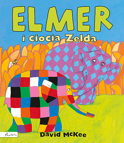 Okładka książki Elmer i ciocia Zelda