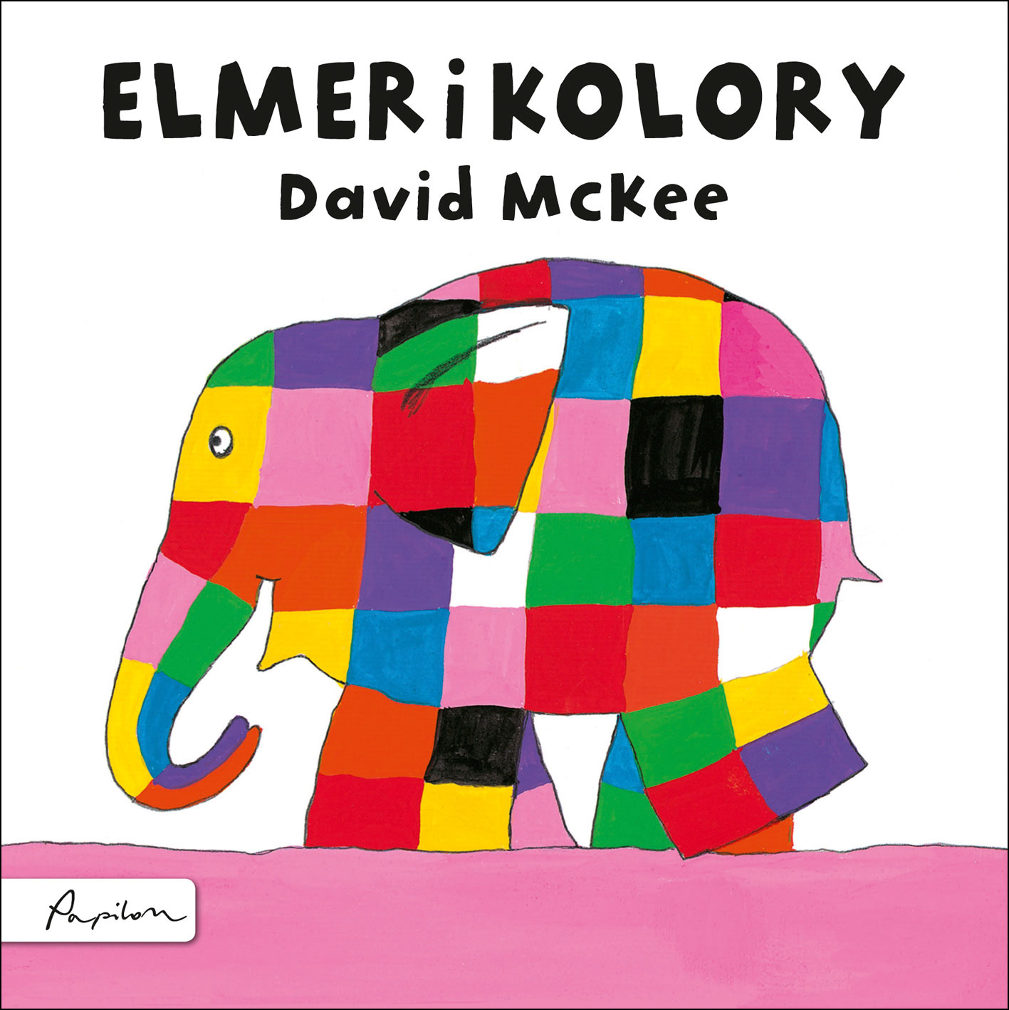 Okładka książki Elmer i kolory