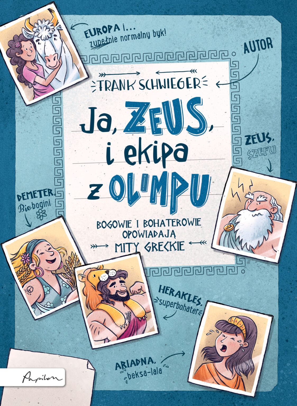 Okładka książki Ja, ZEUS, i ekipa z Olimpu