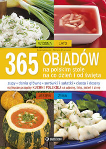 Okładka książki 365 obiadów na polskim stole. Na co dzień i od święta