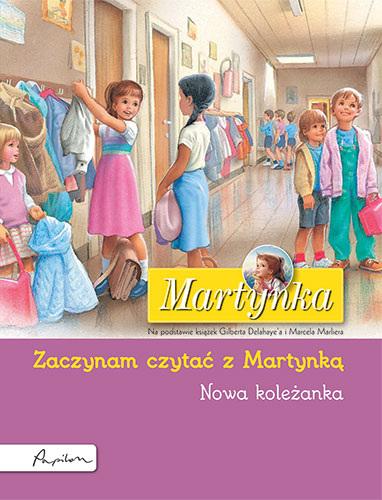 Okładka książki Martynka. Nowa koleżanka. Zaczynam czytać z Martynką