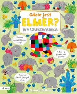 Okładka książki Gdzie jest Elmer? WYSZUKIWANKA