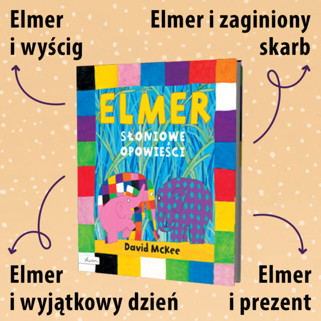Poznaj opowieści pełne empatii! Elmera, słonia w kratkę, czekają nowe przygody!

🛒 @empikcom 

Pod patronatem:
@ksiazki_aktywneczytanie 
@dzieci_czasopismo 
@mamawsamraz 

#elmer #słońwkratkę #davidmckee #mckee #książkadladzieci #przedszkolak