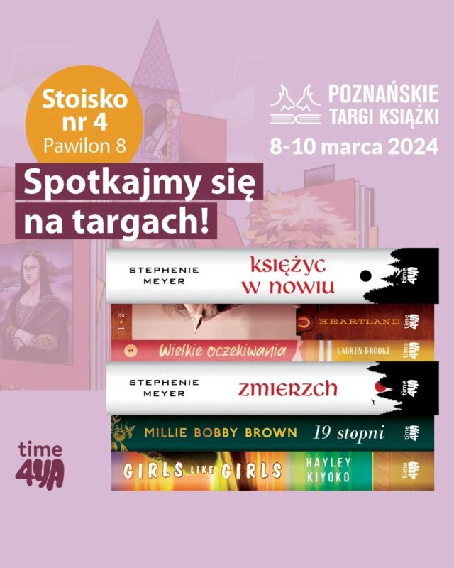 Z kim widzimy się podczas @targi_ksiazki_mtp?🥰 Koniecznie wpadnijcie na nasze stoisko nr 4 w pawilonie nr 8🙌 Będzie to idealna okazja do zdobycia naszych tytułów oraz oczywiście aby poznać się i porozmawiać 🫶🏼 Do zobaczenia!🥳

#poznańskietargiksiążki #targiksiążki #ptk2024
książka • czytanie • powieść • literatura młodzieżowa